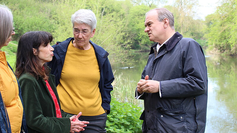 Manuela by the Avon with Ed and Susan